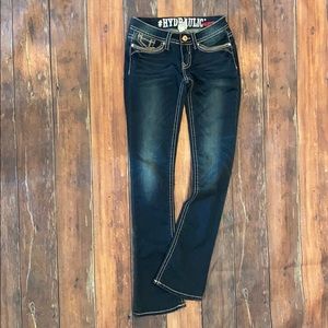 Hydraulic Lola Micro Boot Jeans Sz 1/2